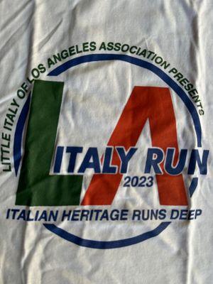 They gave me this Free T Shirt @ FESTA ITALIANA Free Event 10/2023