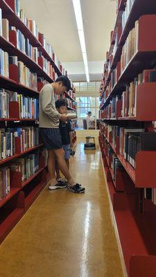 Checking out Powell library!