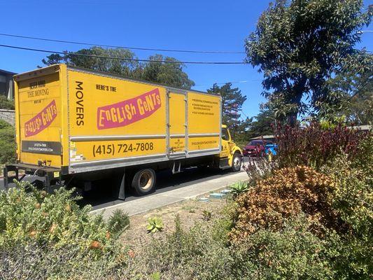 1,700 cu. ft. of moving space available in this truck