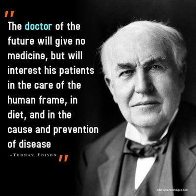 Chiropractic, regognizes two unique facts.  1) YOUR body is self-healing and self-regulating. 2) Interference to that = dis-ease