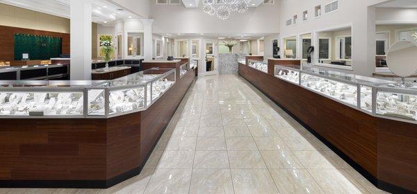 Visit our 6000 square foot showroom filled with amazingly beautiful jewelry!