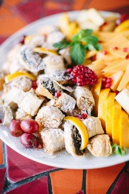 Baklava Sweets & Fruit and Cheese