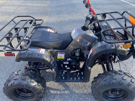 125cc ATV gas powered with reverse.