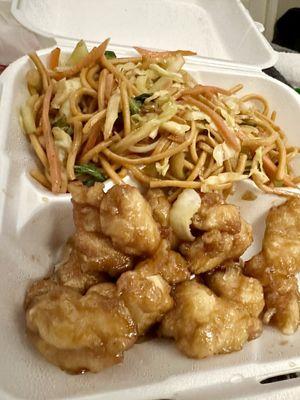 Orange Chicken Lunch