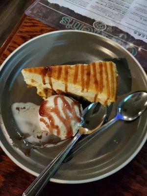 Jan 2021: Cinnamon Creme Brulee Cheesecake @ $8.  Very good!