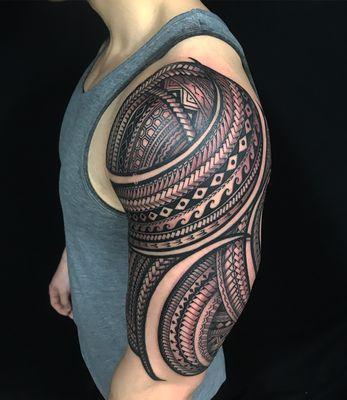 Polynesian Tribal
 Artist: Ryback @noodles_tatu