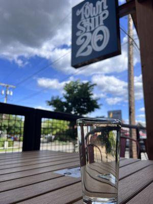 Hard seltzer on tap