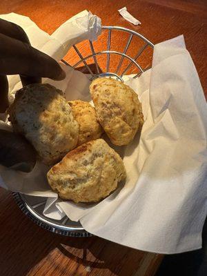 Cheddar biscuits