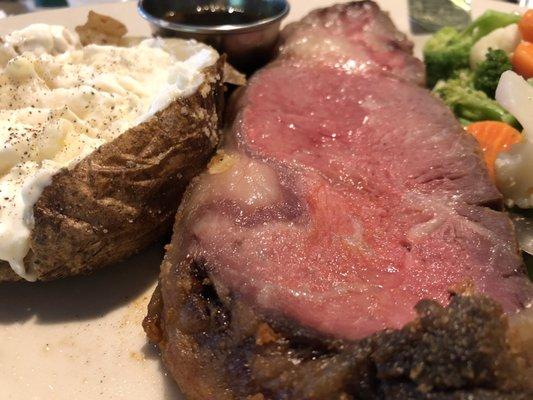 12-ounce prime rib