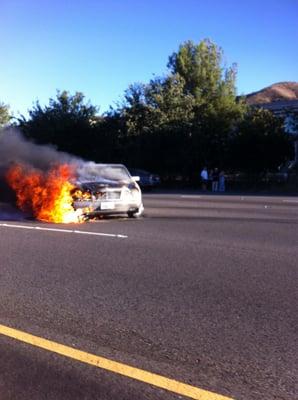 On the 101 last week while headed too The Spot