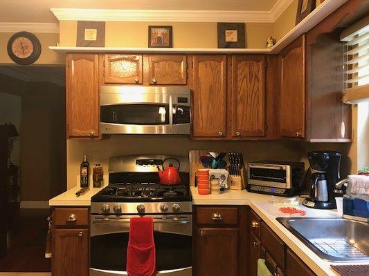 Before Remodel of kitchen