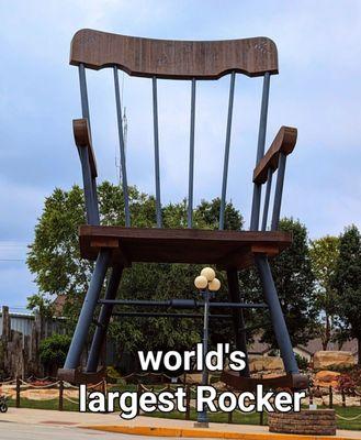 World's Largest Rocking Chair