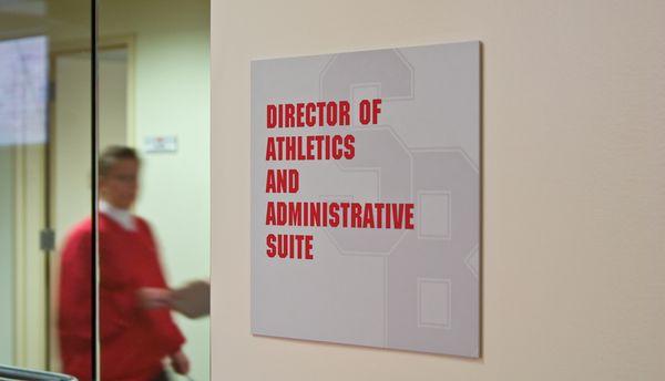 Stony Brook University Interior Signage