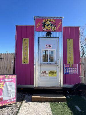 Come check us out! Can't miss our pink trailer at ABQ Food Park!