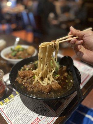 Beef noodle soup