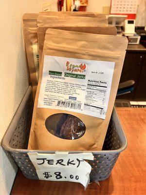 Plant based jerky $8