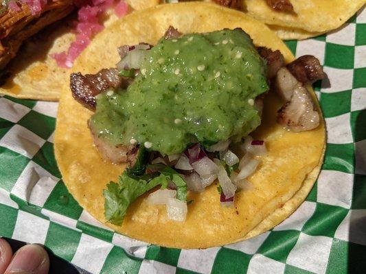 Carne Asada ($3) - 3 stars. Good flavor, but quite a bit of fat I had to pick off. Sun lunch 2021-09-12