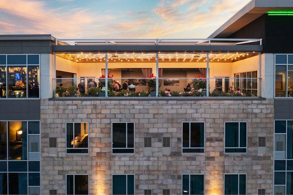 Reveal Rooftop at AC Hotel by Marriott Minneapolis West End.