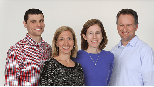 Cameron Miller, M.D., Katrina Tansky, M.D., Mary Lynn Niland, M.D. and Derek McClellan, M.D.