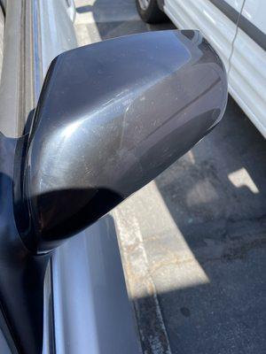 New side view mirror