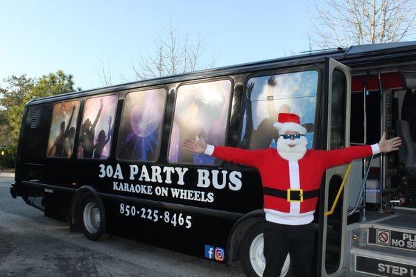 Christmas party with https://www.30apartybus.com/