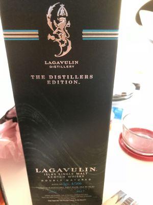 you don't find the distillers edition very often.  These folks had it, along with some of the best of the best scotch