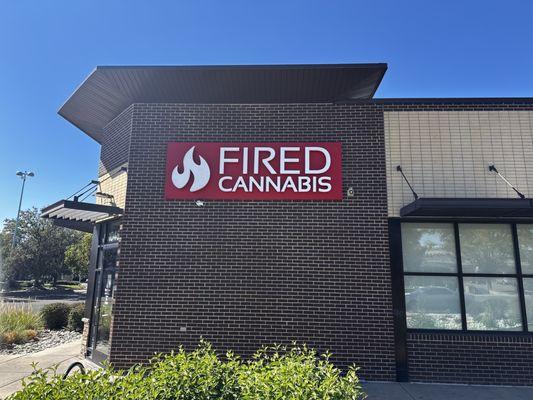 Fired Cannabis Dispensary Aurora Colorado exterior