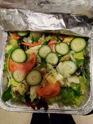 Catered salad