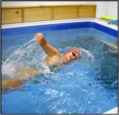 Pool used for Aquatic Therapy and Sports Simulation