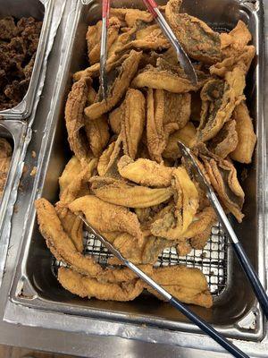 Crispy fresh fried fish