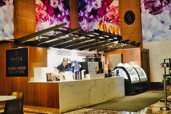 Savour Coffee and Creations is located inside Key Tower, first floor Lobby