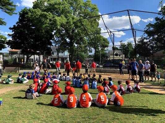 Pee Wee League Award Ceremony - June 23rd 2021