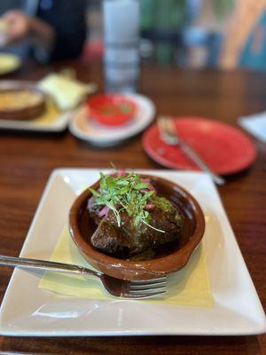 Beef cheek adobo (rating: 4/5)