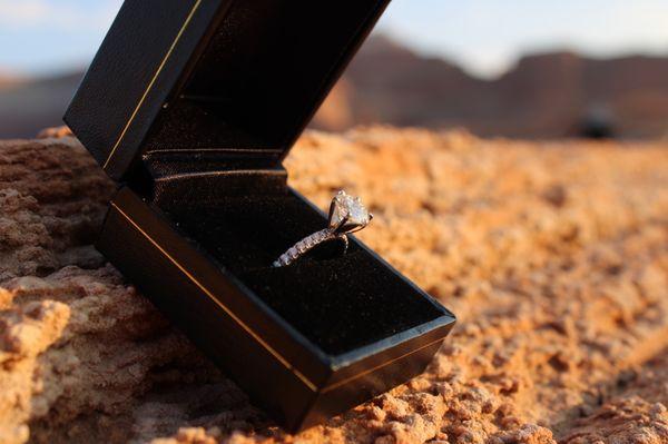 Custom Engagement Ring from Golden String