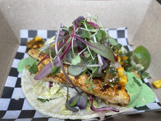 Swordfish Taco