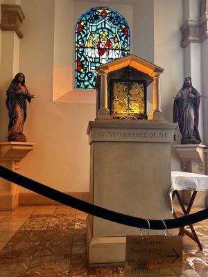 Tabernacle in main church