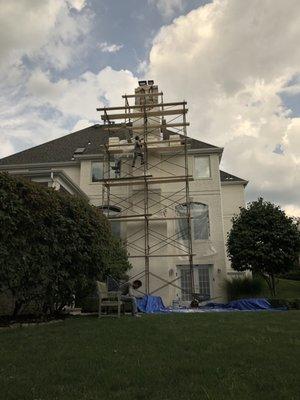 Chimney repair