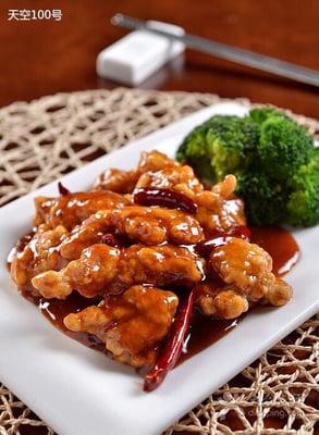 General Tso's chicken，