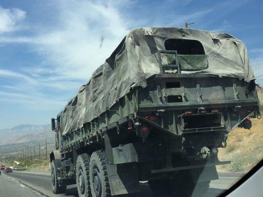 07.13.17  familiar sights on Interstate 10 because of the military bases