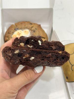 Triple chocolate cookie