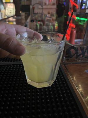 Pineapple Malibu (I took a sip, they fill their drinks to the brim!)