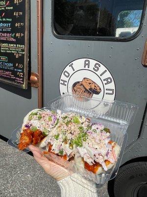 Korean Fried Chicken Bao