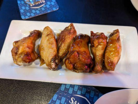 RI Food Fight Wings- honey garlic