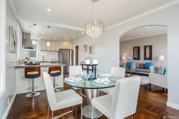 Beautiful dining room