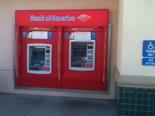 2 walk up ATMs on North side