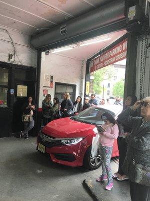 Customers waiting 45 minutes + to get cars