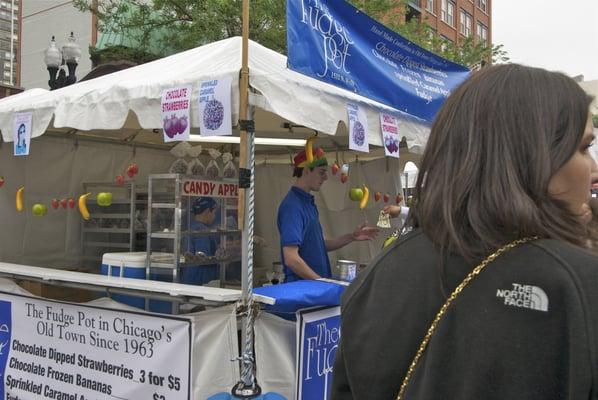 Fudge Pot Booth 2011