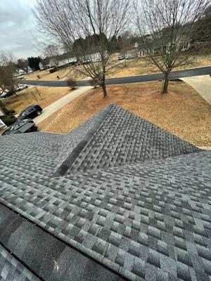 Front Roof Over Great Room