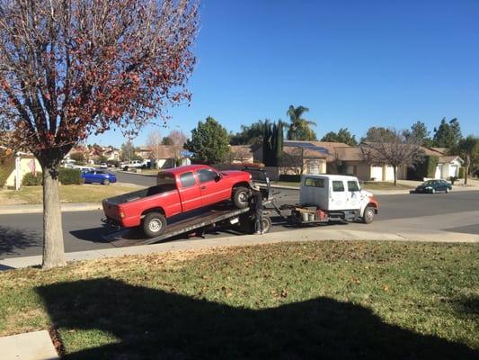 Free tow truck pickup!