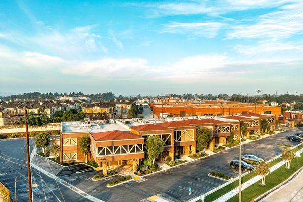 The office building at 2340 Plaza Del Amo.